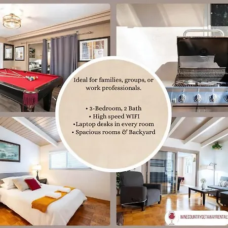 New Gateway To Sfo - King Bed - Bart 10 Min Walk Villa